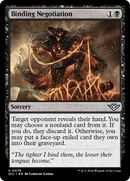 Binding Negotiation (OTJ-078) [Outlaws of Thunder Junction] Foil