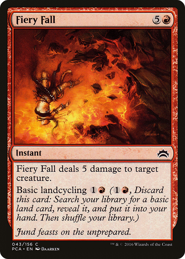 Fiery Fall (PCA-043) [Planechase Anthology]