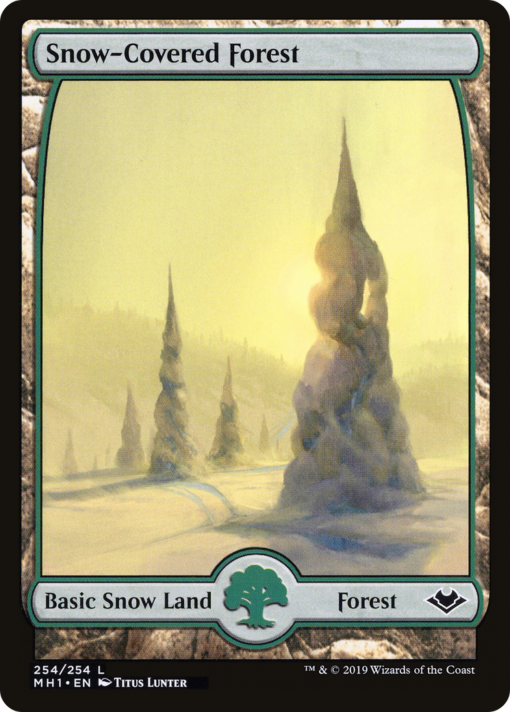 Snow-Covered Forest (MH1-254) [Modern Horizons]