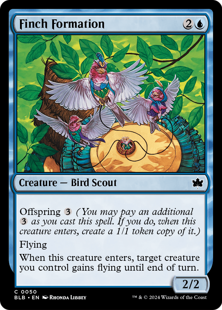 Finch Formation (BLB-050) [Bloomburrow]