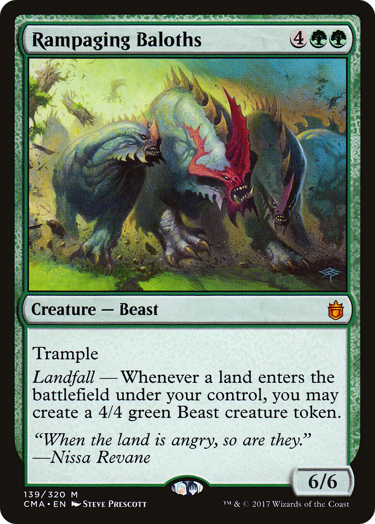 Rampaging Baloths (CMA-139) [Commander Anthology]