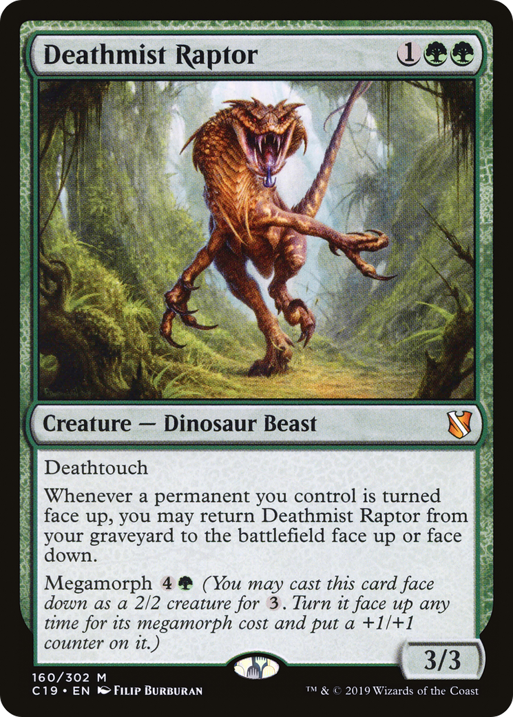 Deathmist Raptor (C19-160) [Commander 2019]