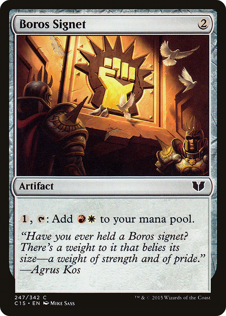 Boros Signet (C15-247) [Commander 2015]