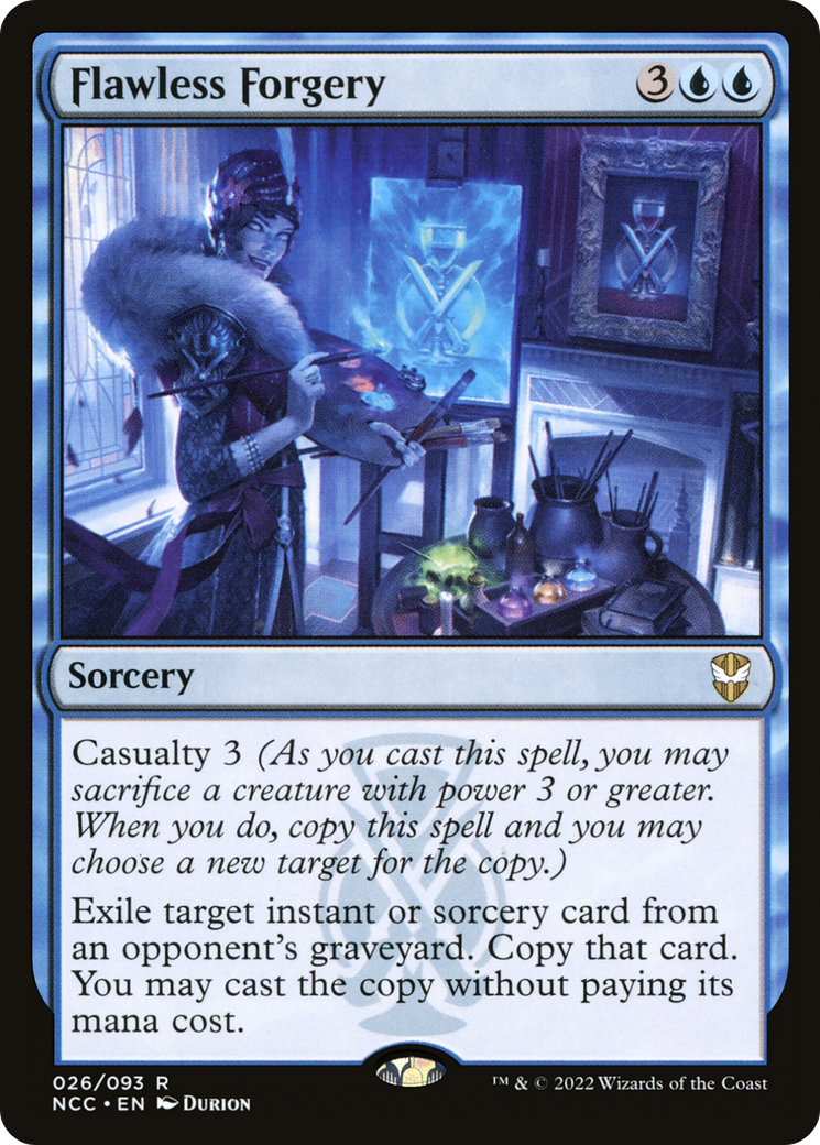Flawless Forgery (NCC-026) [New Capenna Commander]