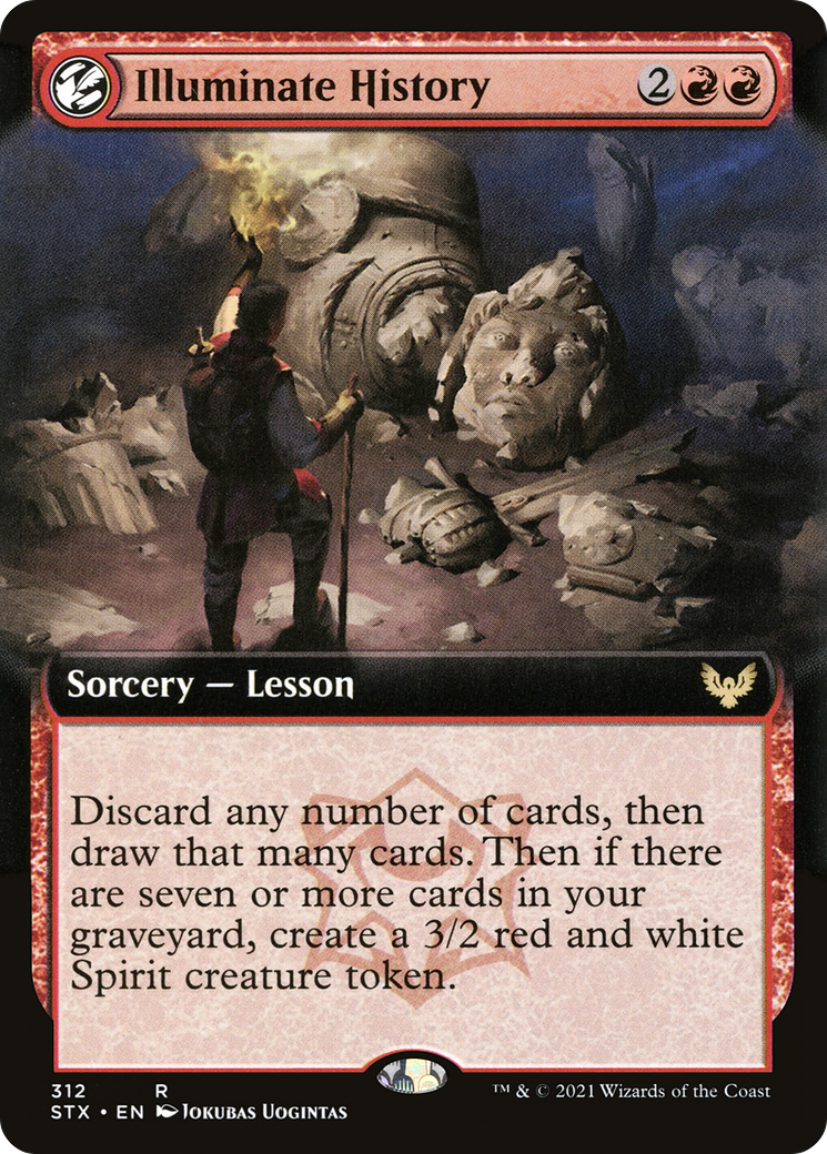 Illuminate History (Extended Art) (STX-312) [Strixhaven: School of Mages]