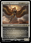 Heavenly Blademaster (CMM-461) [Commander Masters] Etched Foil
