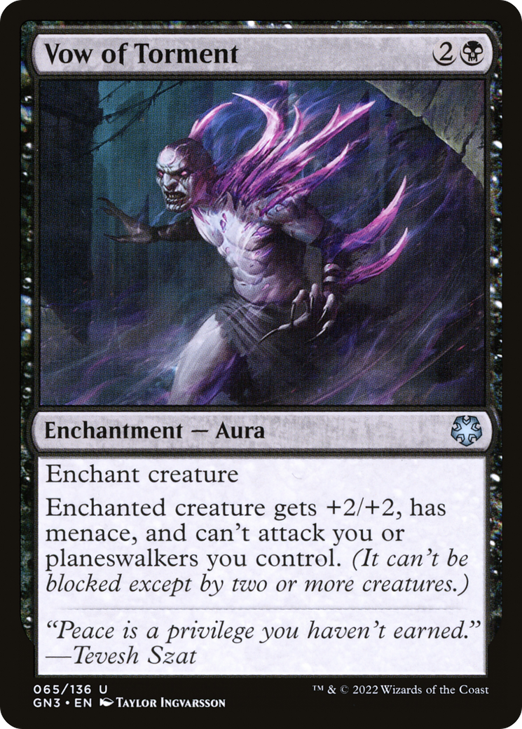 Vow of Torment (GN3-065) [Game Night: Free-for-All]