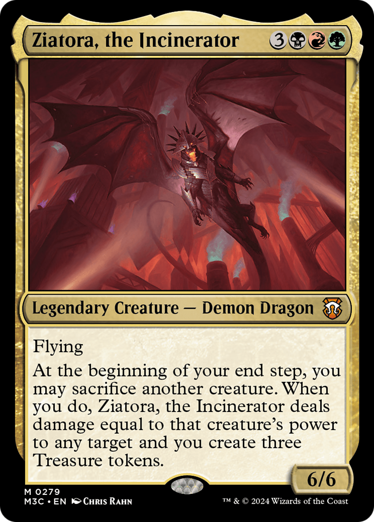 Ziatora, the Incinerator (M3C-279) [Modern Horizons 3 Commander]