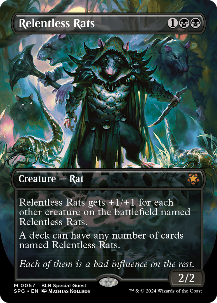 Relentless Rats (SPG-057) [Special Guests] (Borderless) Foil