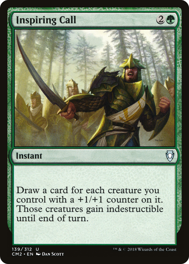 Inspiring Call (CM2-139) [Commander Anthology Volume II]