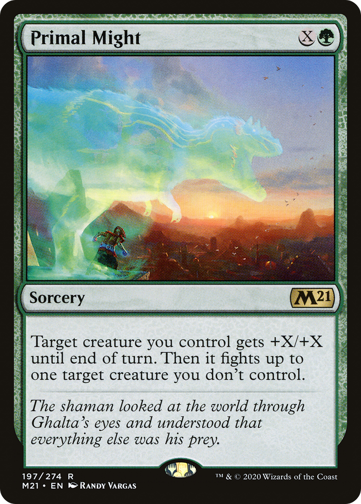 Primal Might (M21-197) [Core Set 2021]