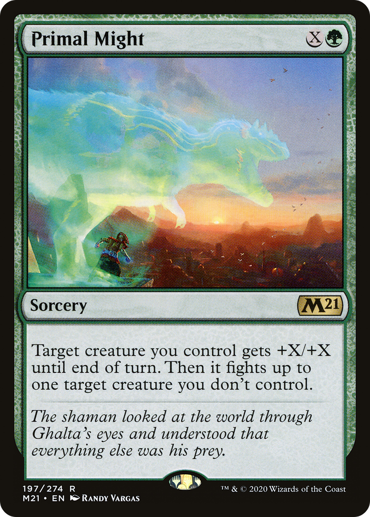 Primal Might (M21-197) [Core Set 2021]