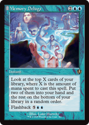 Memory Deluge (INR-361) [Innistrad Remastered]: (tombstone) Foil