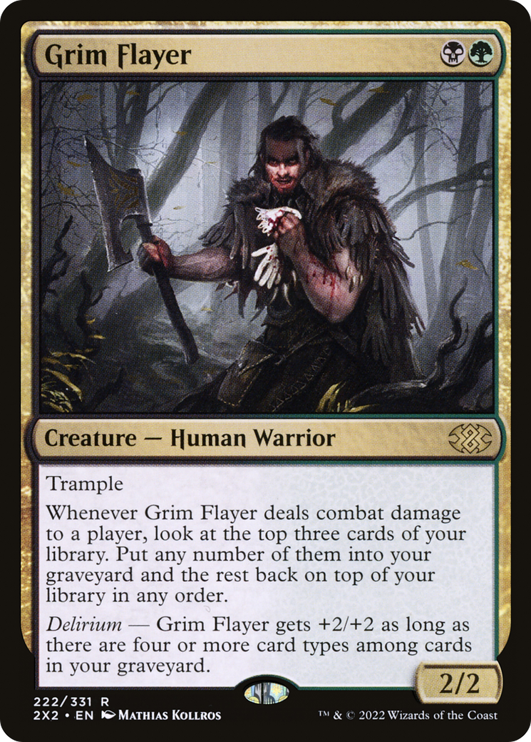 Grim Flayer (2X2-222) [Double Masters 2022]