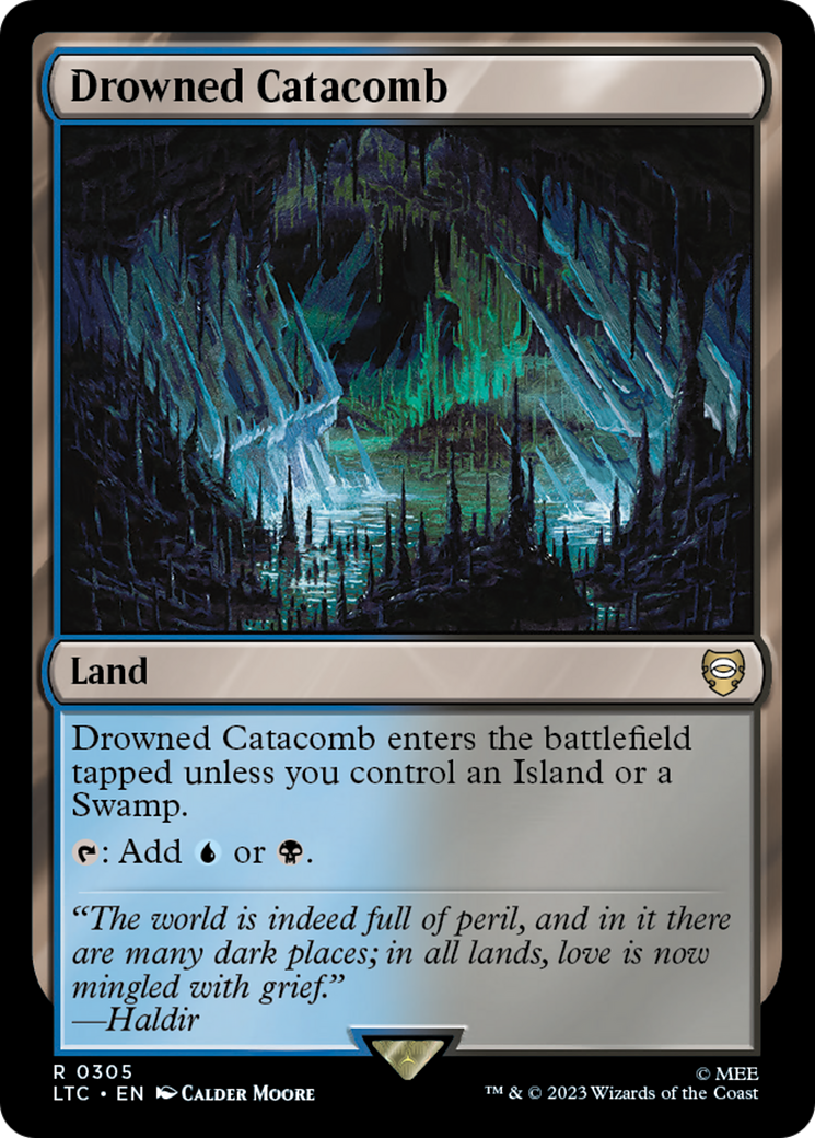 Drowned Catacomb (LTC-305) [Tales of Middle-earth Commander]