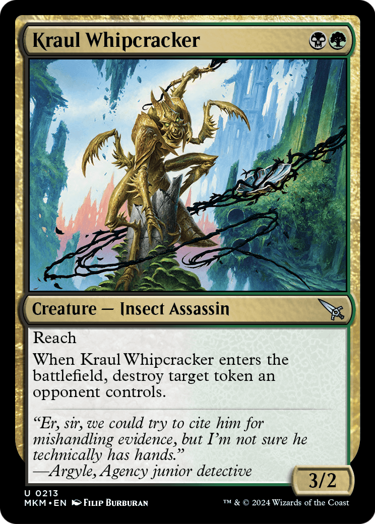 Kraul Whipcracker (b) (MKM-213) [Murders at Karlov Manor] Foil