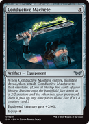 Conductive Machete (DSK-244) [Duskmourn: House of Horror] Foil