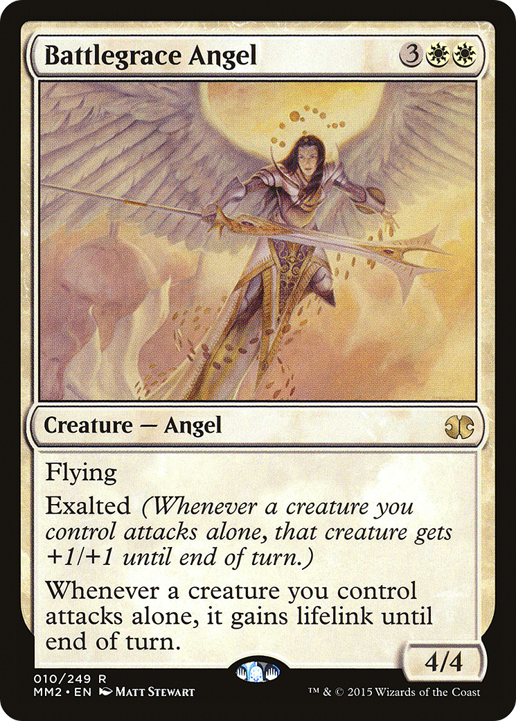 Battlegrace Angel (MM2-010) [Modern Masters 2015] Foil