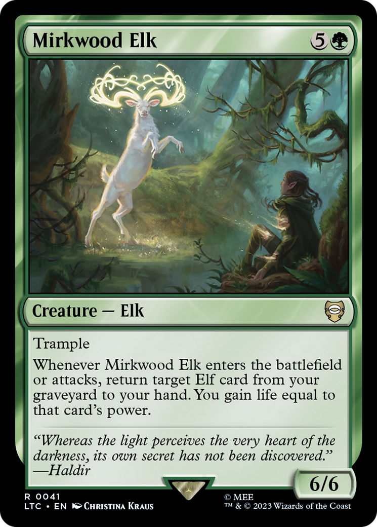Mirkwood Elk (LTC-041) [Tales of Middle-earth Commander]