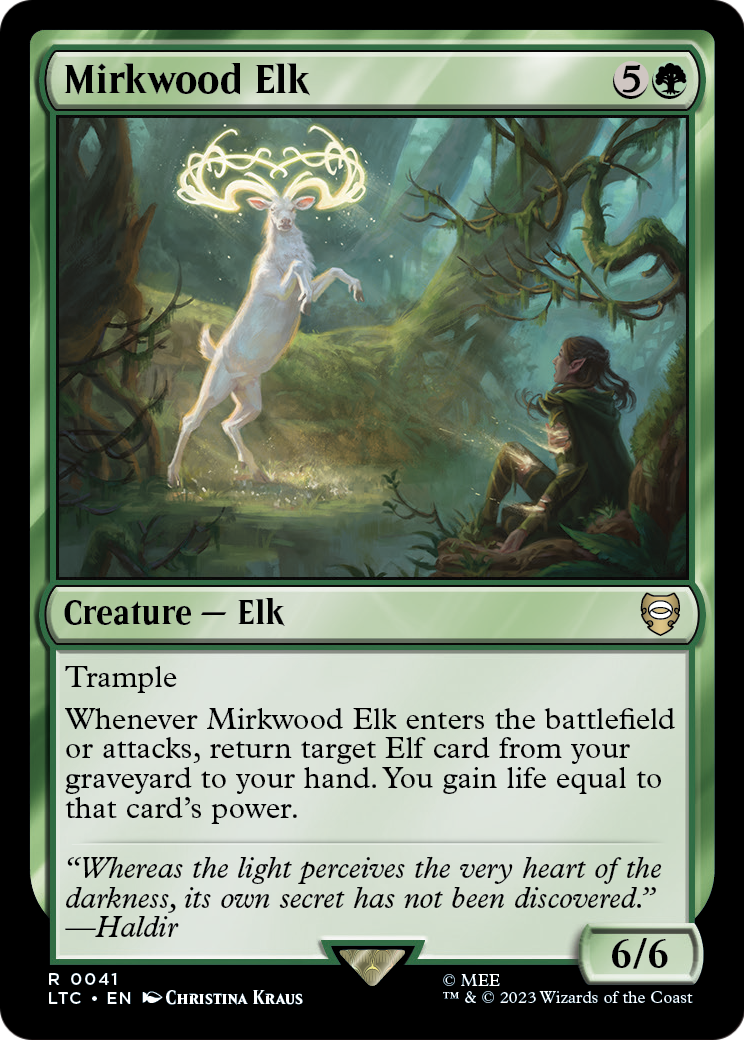 Mirkwood Elk (LTC-041) [Tales of Middle-earth Commander]