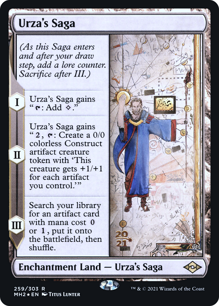 Urza's Saga (PRE-259S) [Modern Horizons 2 Promos] Foil