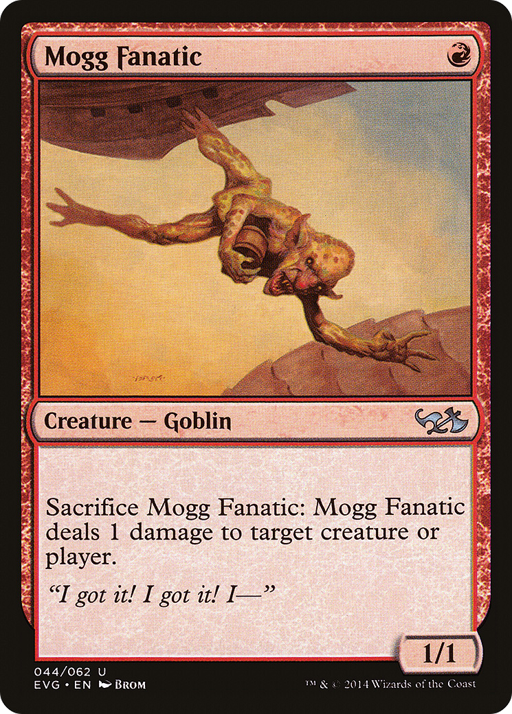 Mogg Fanatic (DD3-044) [Duel Decks Anthology: Elves vs. Goblins]