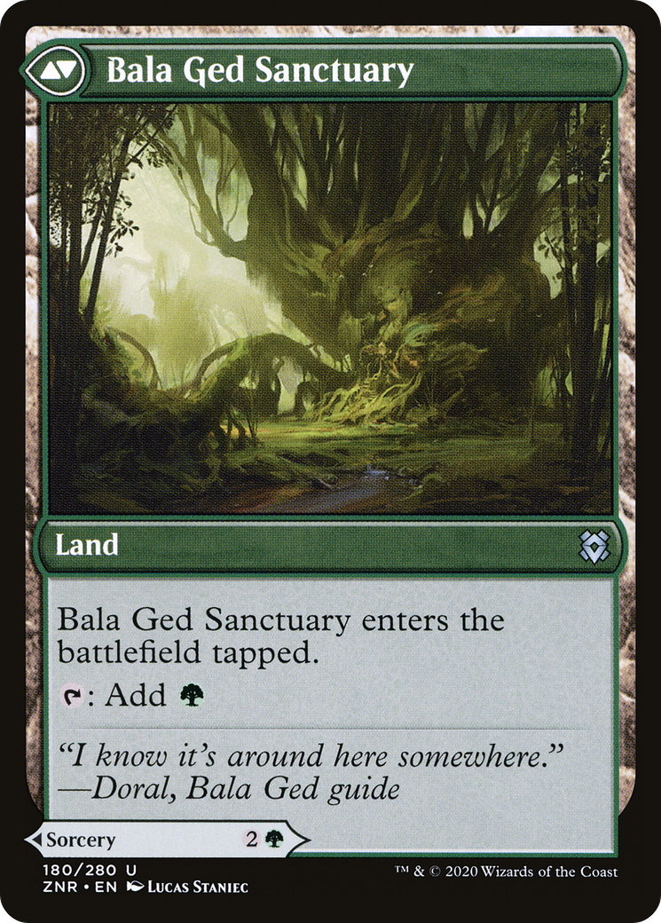 Bala Ged Recovery // Bala Ged Sanctuary (LIST-ZNR-180) [The List]
