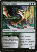 Emerald Dragon (CLB-229) [Commander Legends: Battle for Baldur's Gate]