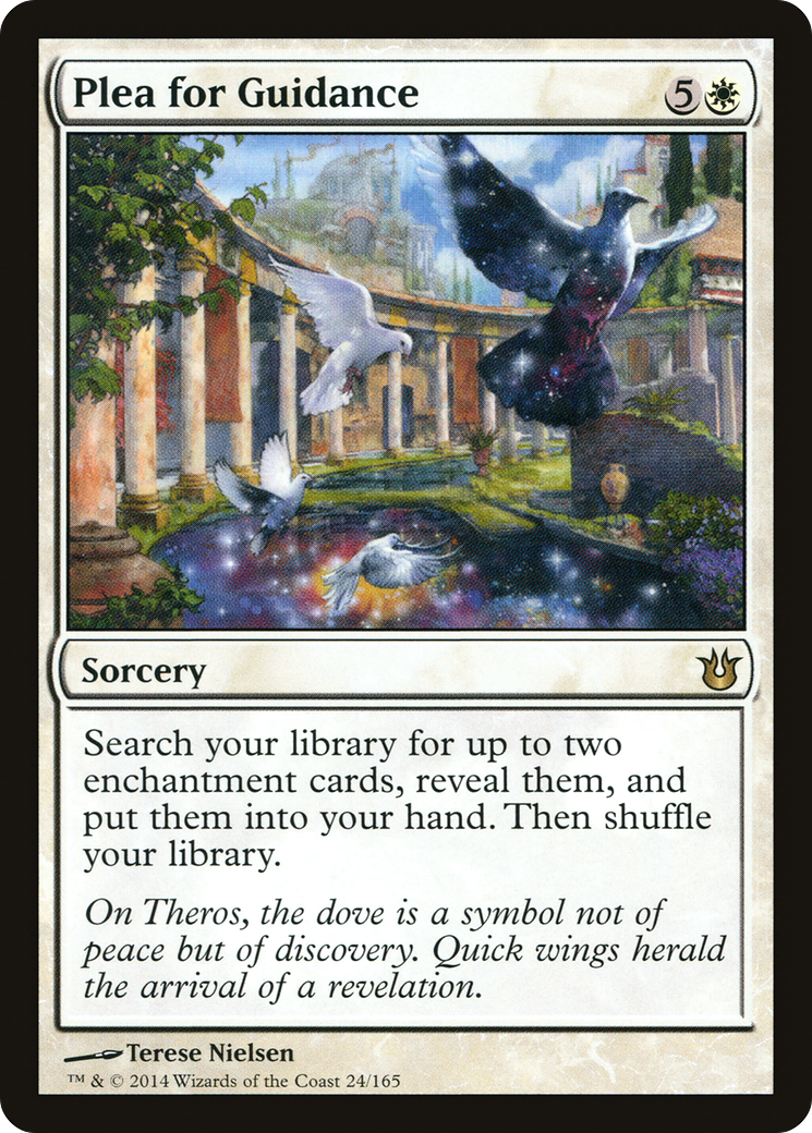 Plea for Guidance (BNG-024) [Born of the Gods] Foil