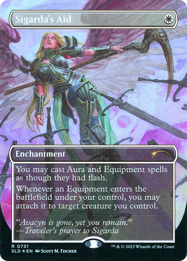 Sigarda's Aid (SLD-731) [Secret Lair Drop] Foil