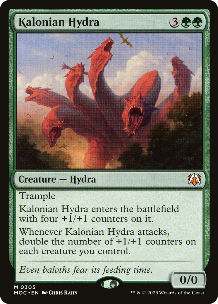 Kalonian Hydra (MOC-305) [March of the Machine Commander]