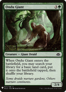 Ondu Giant (LIST-PCA-71) [The List]