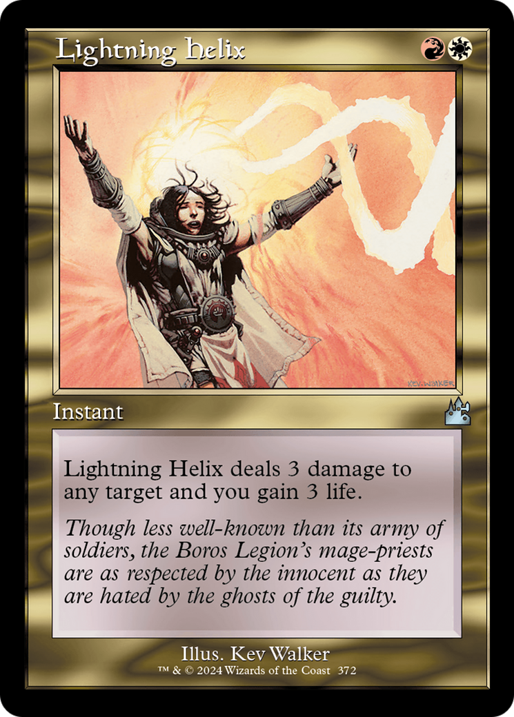 Lightning Helix (RVR-372) [Ravnica Remastered] Foil