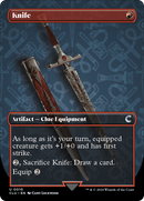 Knife (CLU-010) [Ravnica: Clue Edition] (Borderless)