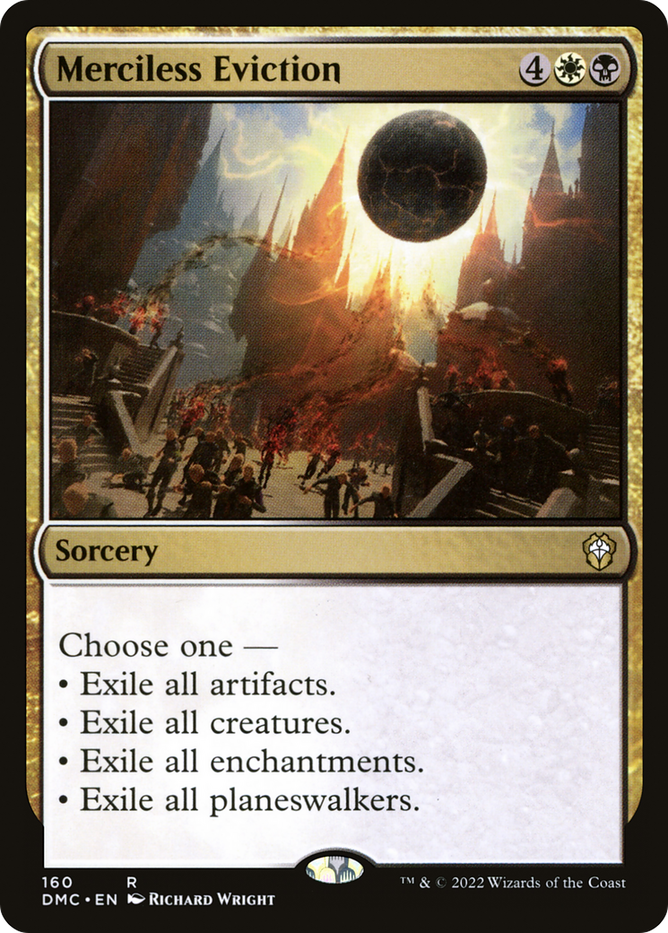 Merciless Eviction (DMC-160) [Dominaria United Commander]