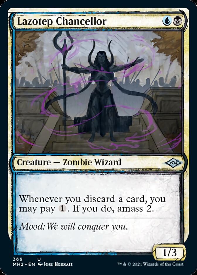 Lazotep Chancellor (MH2-369) [Modern Horizons 2]: (Showcase) Foil