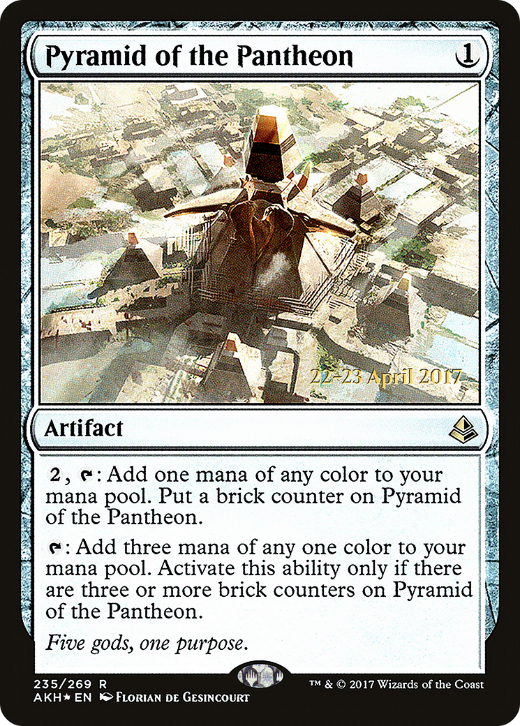 Pyramid of the Pantheon (PRE-235S) [Amonkhet Promos] Foil