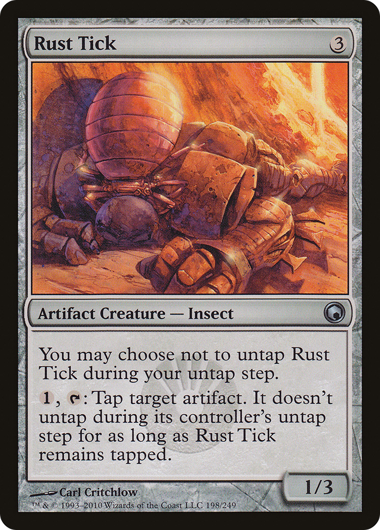 Rust Tick (SOM-198) [Scars of Mirrodin]