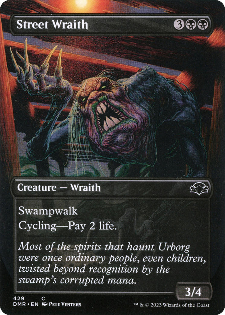Street Wraith (DMR-429) [Dominaria Remastered] (Borderless)