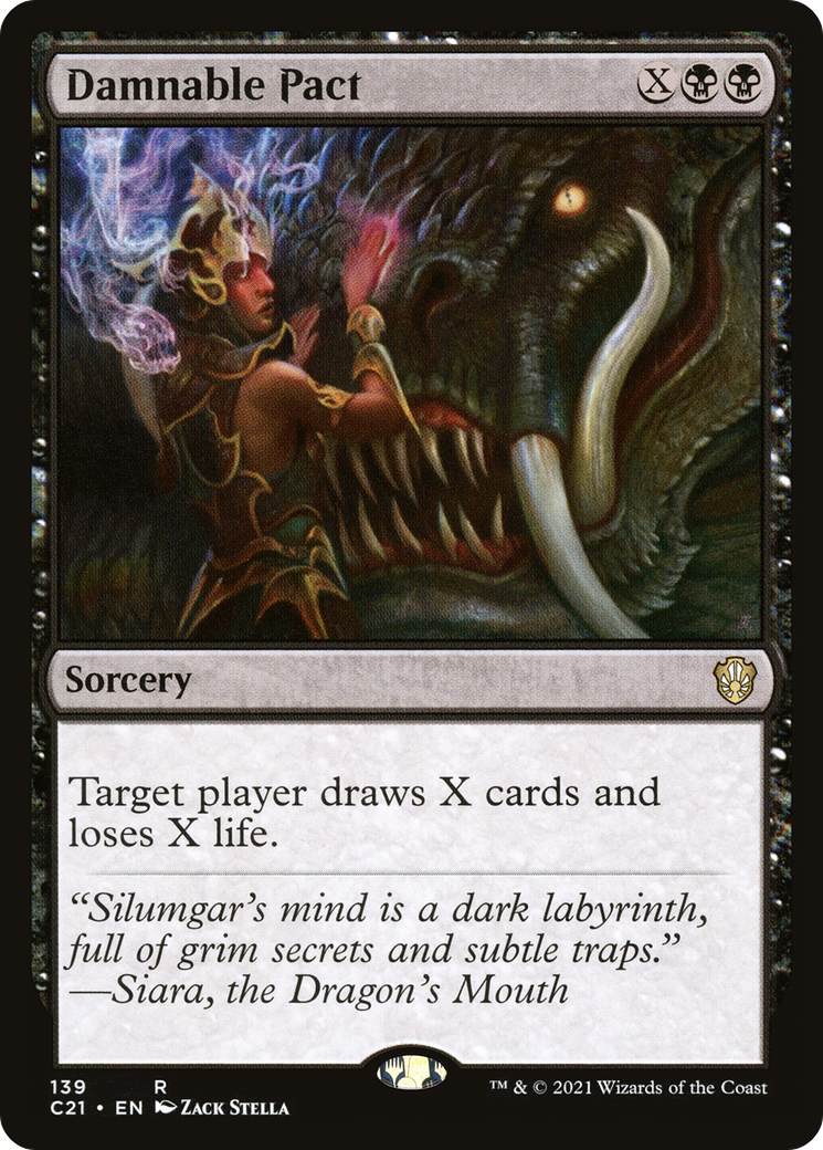 Damnable Pact (C21-139) [Commander 2021]