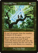 Open the Way (MAT-073) [March of the Machine: The Aftermath]: (Showcase)
