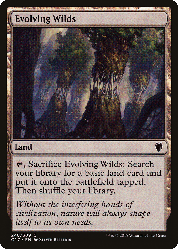 Evolving Wilds (C17-248) [Commander 2017]