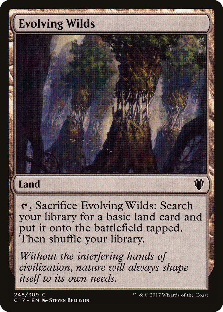 Evolving Wilds (C17-248) [Commander 2017]