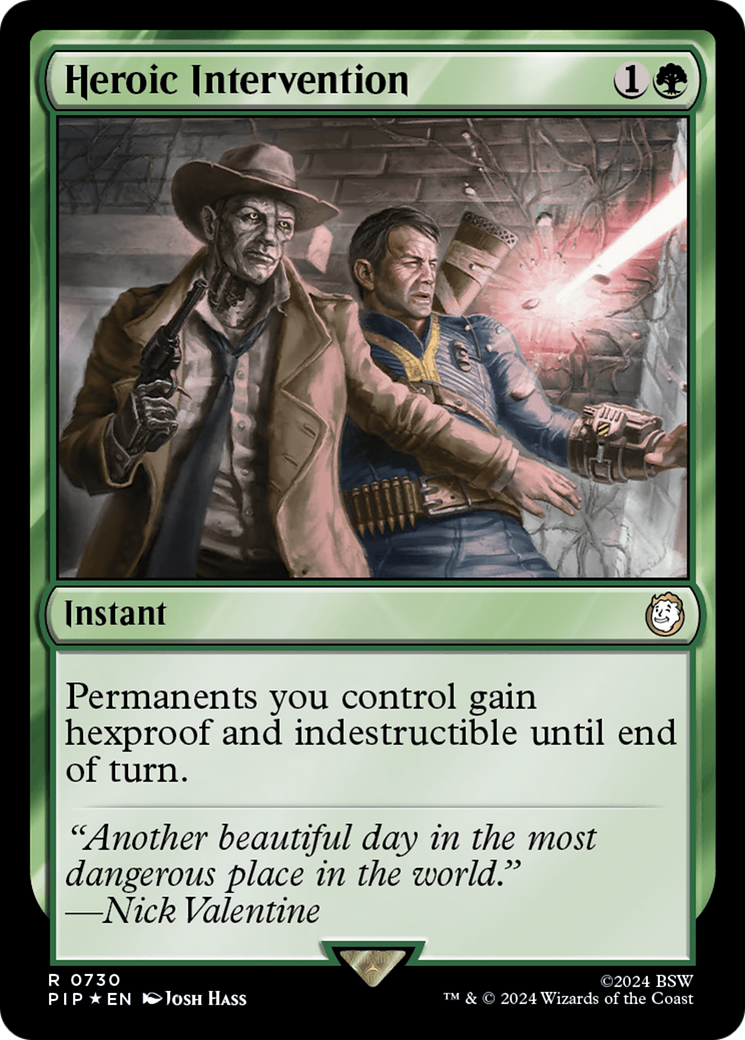 Heroic Intervention (PIP-730) [Fallout] Foil