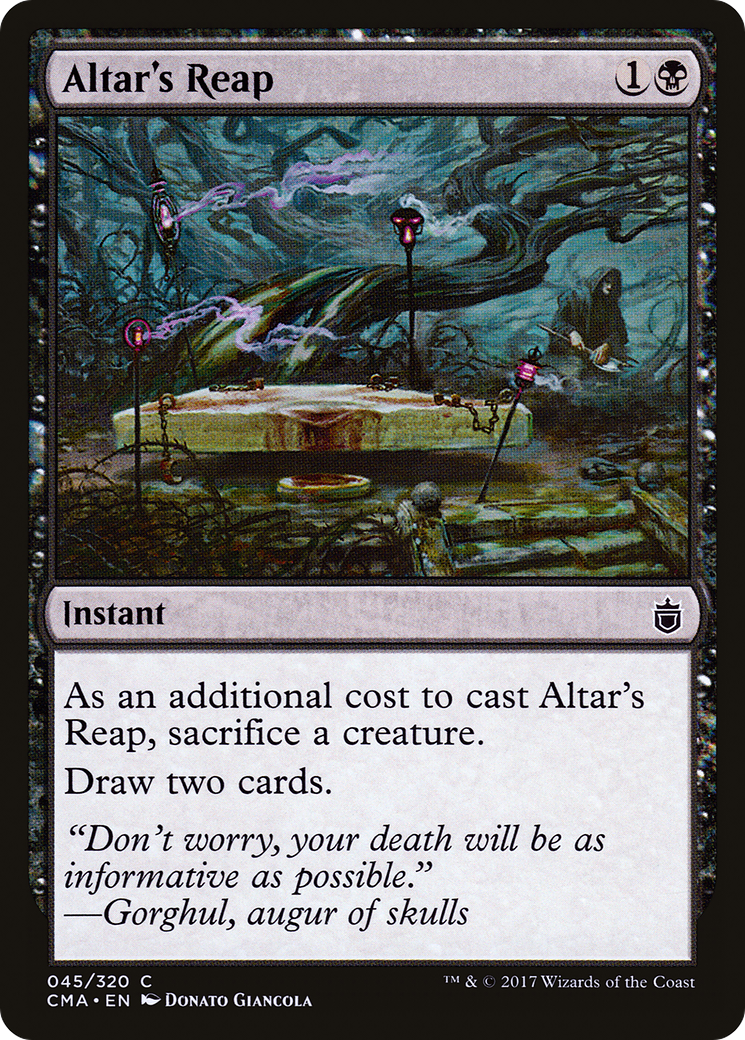 Altar's Reap (CMA-045) [Commander Anthology]
