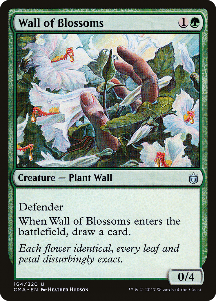 Wall of Blossoms (CMA-164) [Commander Anthology]