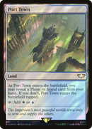 Port Town (Surge Foil) (40K-289) [Warhammer 40,000 Commander] Foil