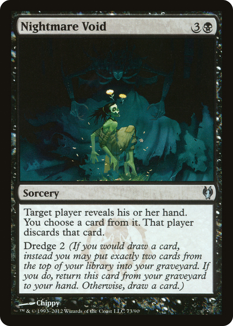 Nightmare Void (DDJ-073) [Duel Decks: Izzet vs. Golgari]