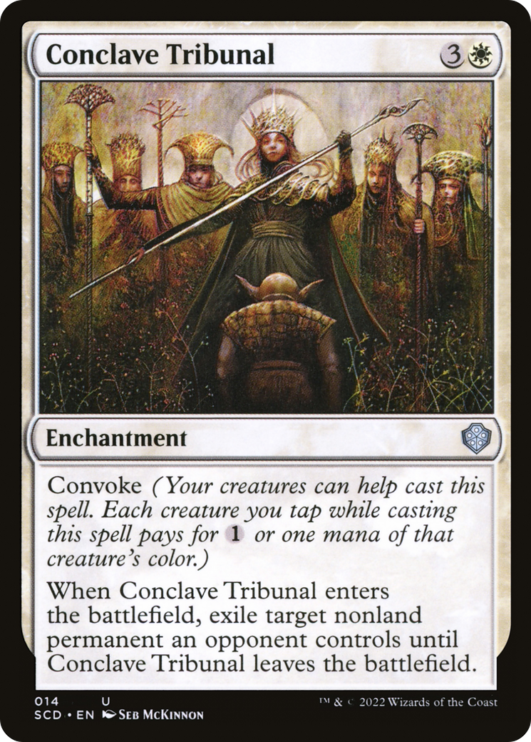 Conclave Tribunal (SCD-014) [Starter Commander Decks]