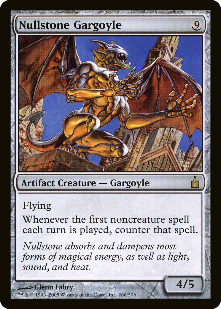 Nullstone Gargoyle (RAV-266) [Ravnica: City of Guilds]
